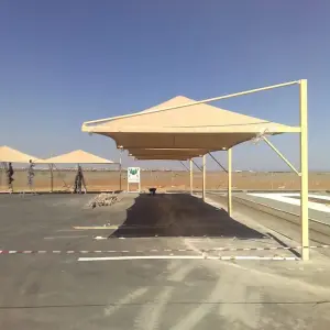مظلات سيارات كابولي