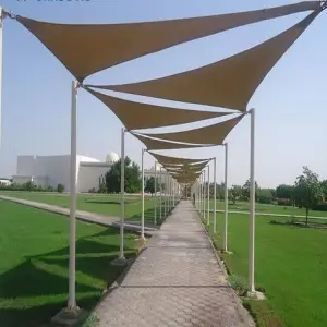 مظلات حدائق شد إنشائي