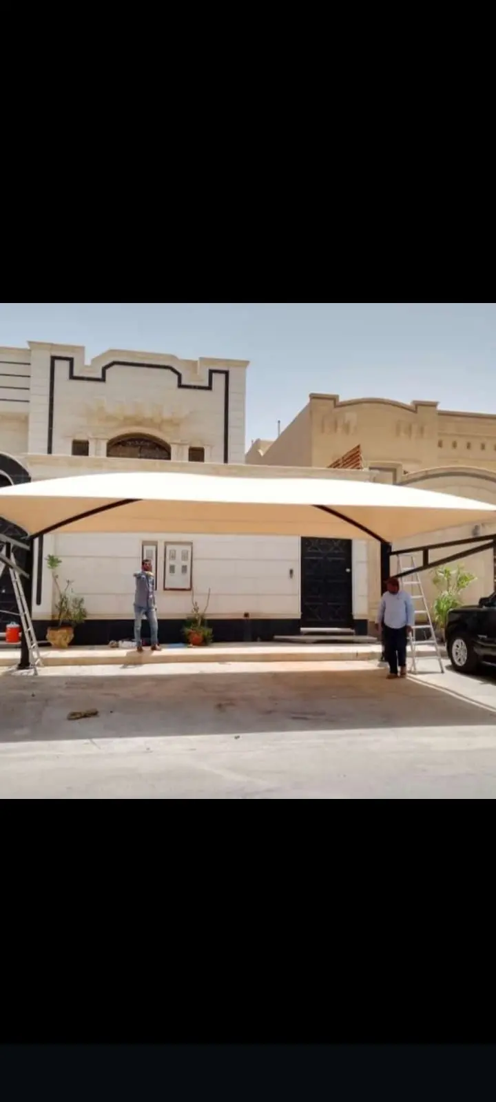 حلول الظل لتركيب مظلات كابولي لمواقف سيارات بمواصفات حديثه موديلات جديدة