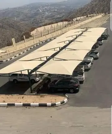 حلول الظل لتركيب مظلات كابولي لمواقف سيارات بمواصفات حديثه موديلات جديدة